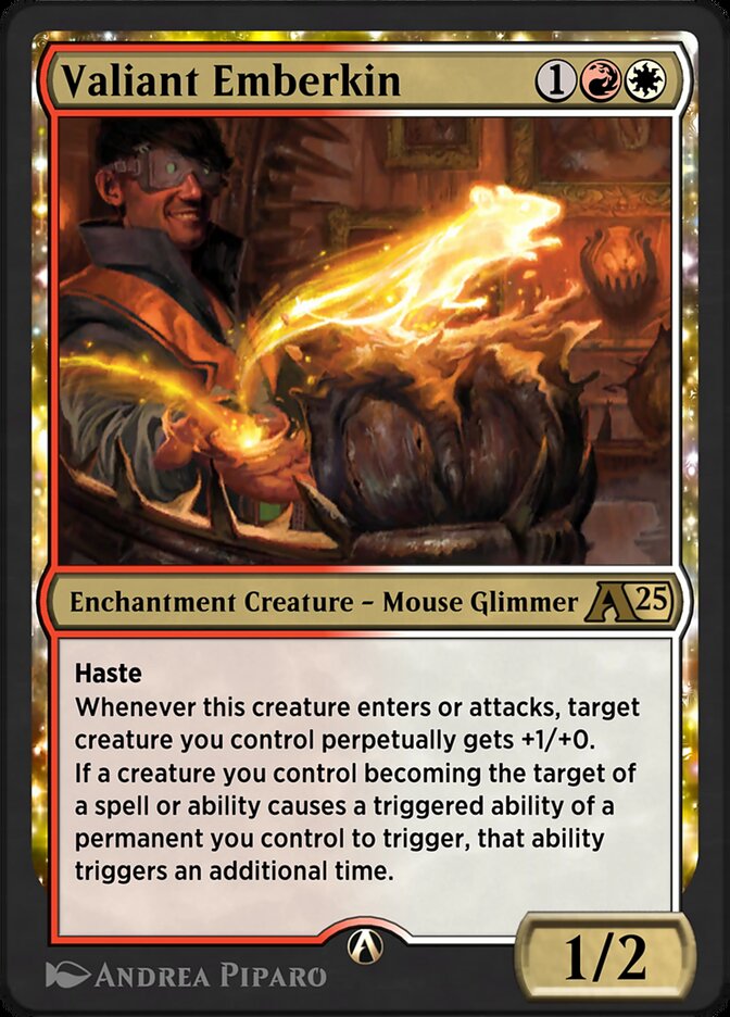 Valiant Emberkin — Alchemy: Duskmourn (YDSK) #28
