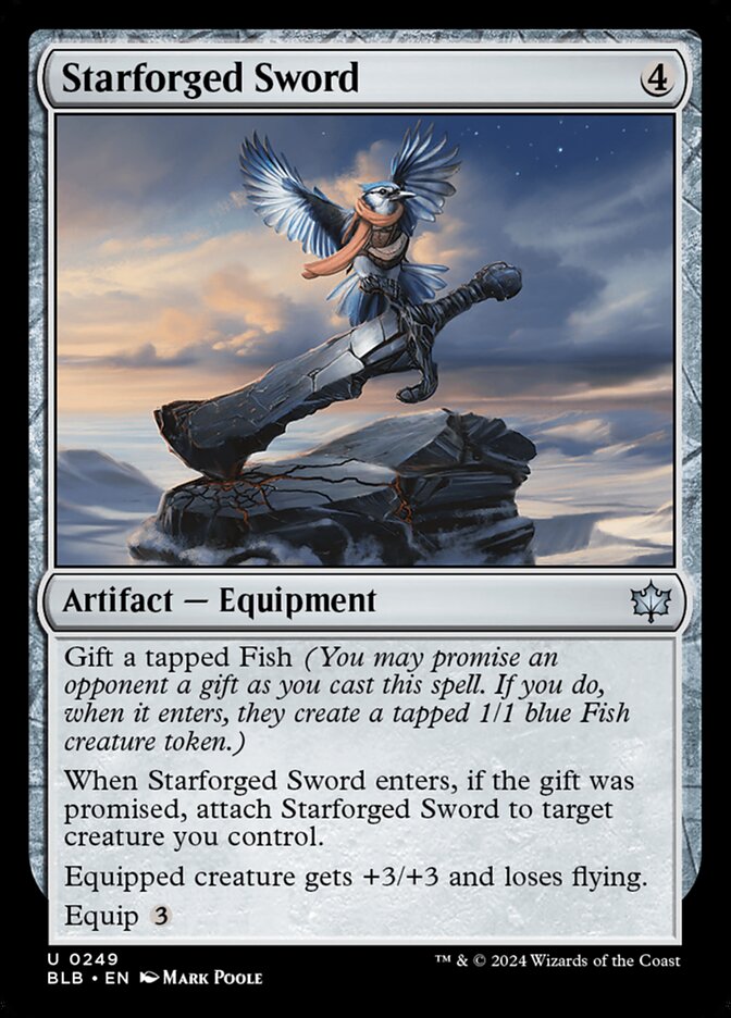 Starforged Sword — Bloomburrow (BLB) #249