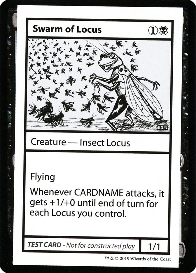 Swarm of Locus — Mystery Booster Playtest Cards 2021 (CMB2) #48