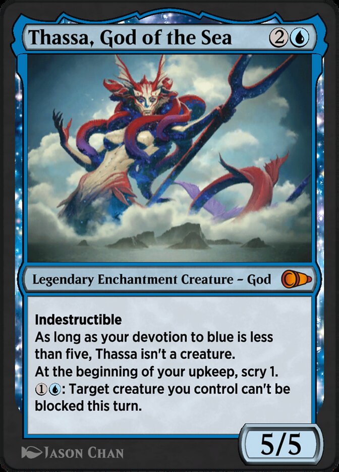 Thassa, God of the Sea — Pioneer Masters (PIO) #288