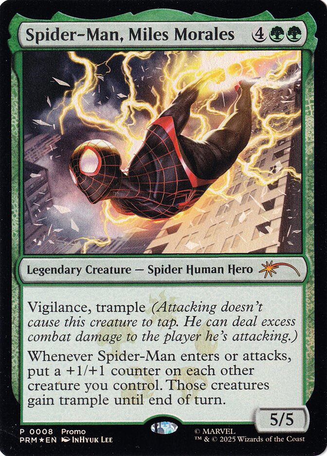 Spider-Man, Miles Morales — Media and Collaboration Promos (PMEI) #2025-23