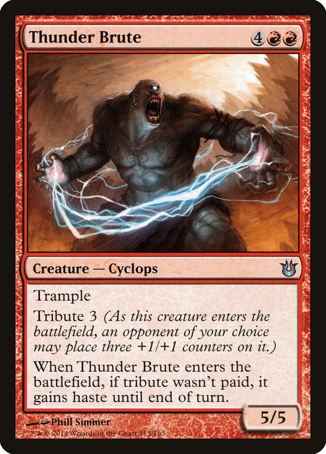 Thunder Brute — Born of the Gods (BNG) #113