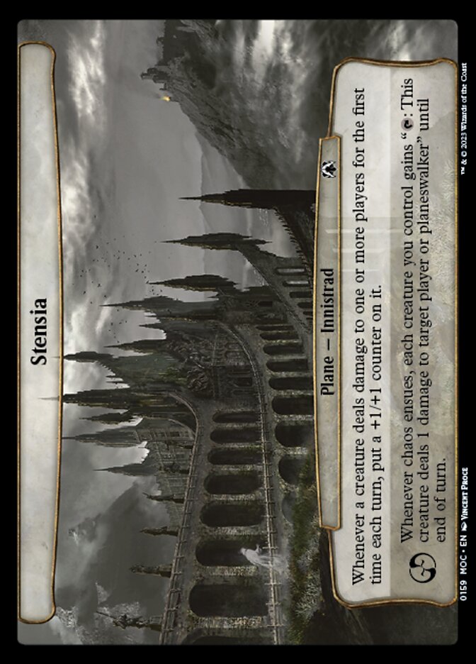 Stensia — March of the Machine Commander (MOC) #159