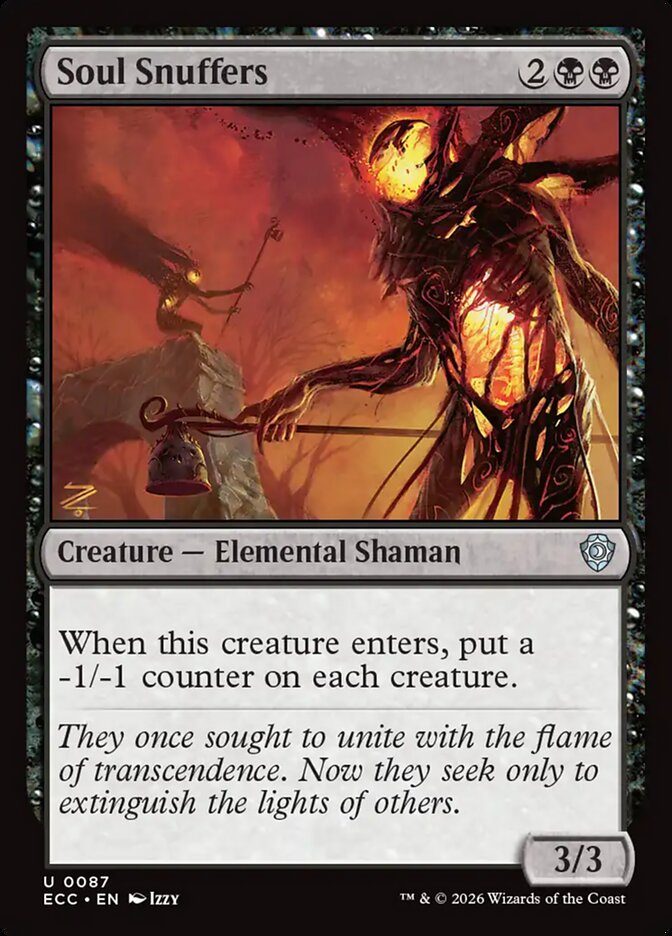 Soul Snuffers — Lorwyn Eclipsed Commander (ECC) #87