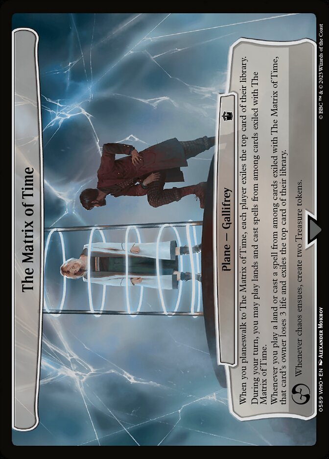 The Matrix of Time — Doctor Who (WHO) #589