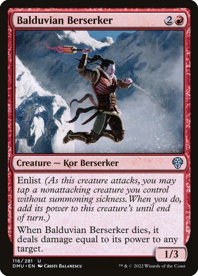 Balduvian Berserker — Dominaria United (DMU) #116