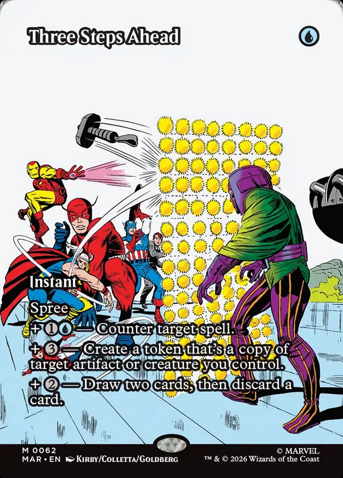 Three Steps Ahead — Marvel Universe (MAR) #62