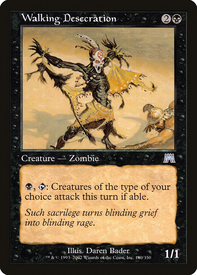 Walking Desecration — Onslaught (ONS) #180