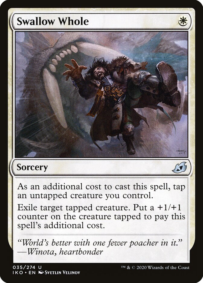 Swallow Whole — Ikoria: Lair of Behemoths (IKO) #35
