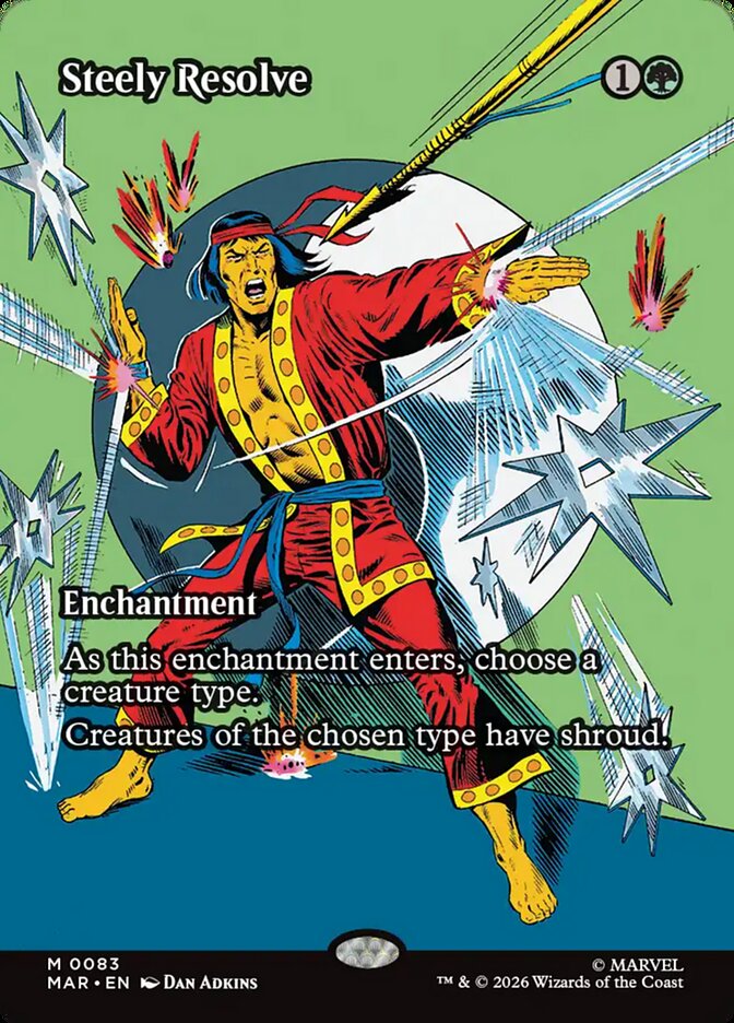 Steely Resolve — Marvel Universe (MAR) #83
