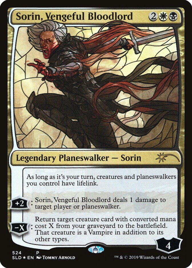 Sorin, Vengeful Bloodlord — Secret Lair Drop (SLD) #524