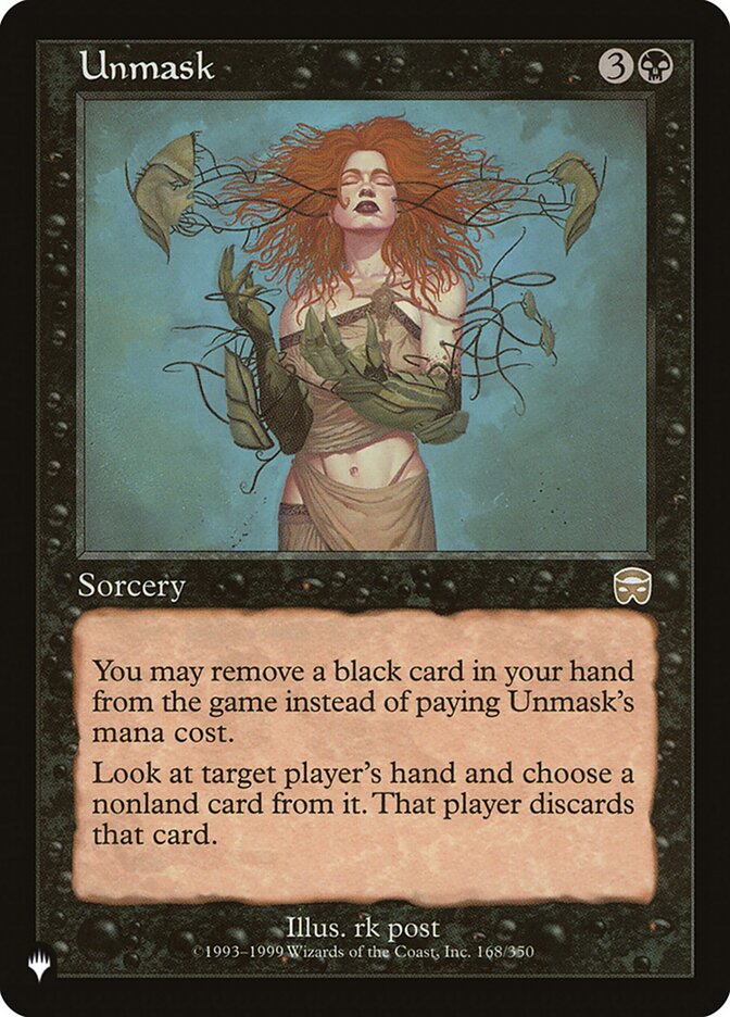 Unmask — The List (PLST) #MMQ-168
