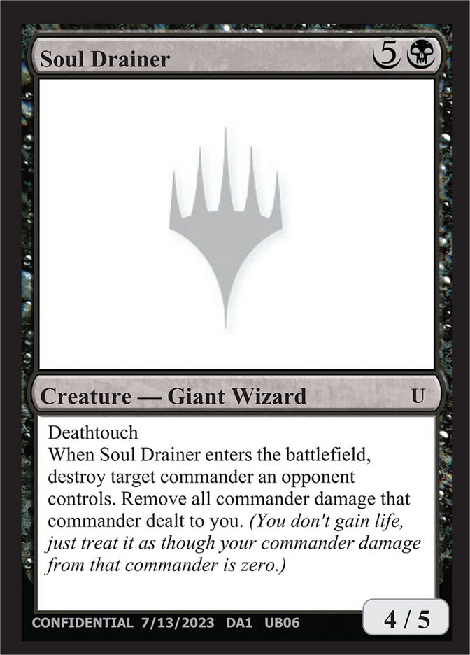 Soul Drainer — Unknown Event (UNK) #UB06
