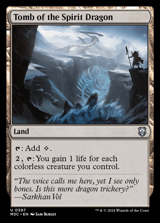 Tomb of the Spirit Dragon — Modern Horizons 3 Commander (M3C) #397