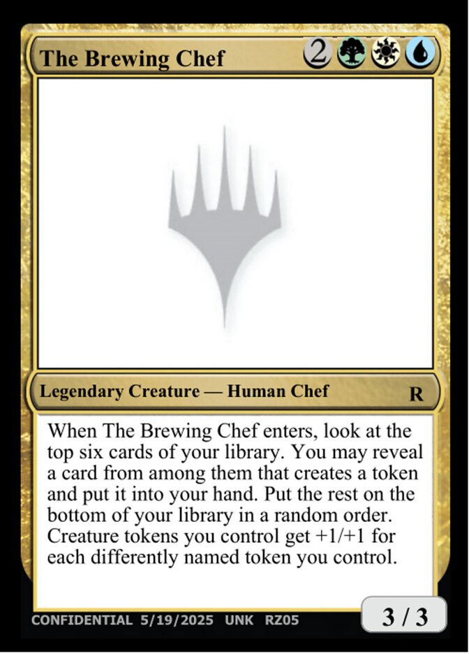 The Brewing Chef — Unknown Event (UNK) #RZ05