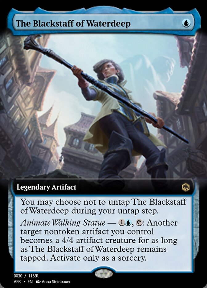 The Blackstaff of Waterdeep — Magic Online Promos (PRM) #92676