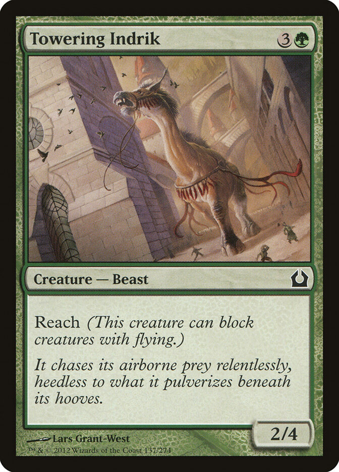 Towering Indrik — Return to Ravnica (RTR) #137