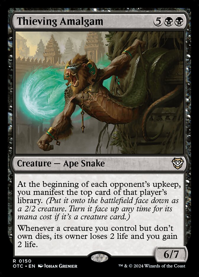 Thieving Amalgam — Outlaws of Thunder Junction Commander (OTC) #150