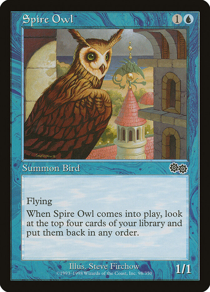 Spire Owl — Urza's Saga (USG) #98