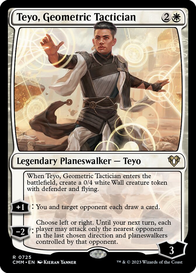 Teyo, Geometric Tactician — Commander Masters (CMM) #725