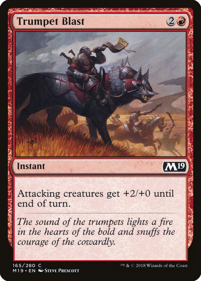 Trumpet Blast — Core Set 2019 (M19) #165