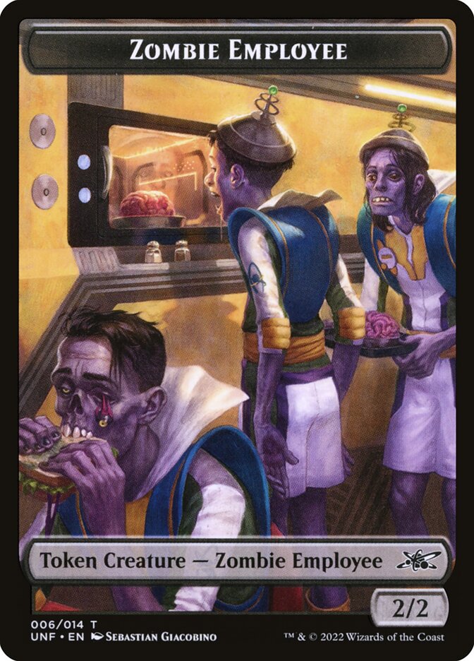 Zombie Employee — Unfinity Tokens (TUNF) #6