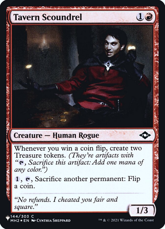 Tavern Scoundrel — The List (PLST) #MH2-144