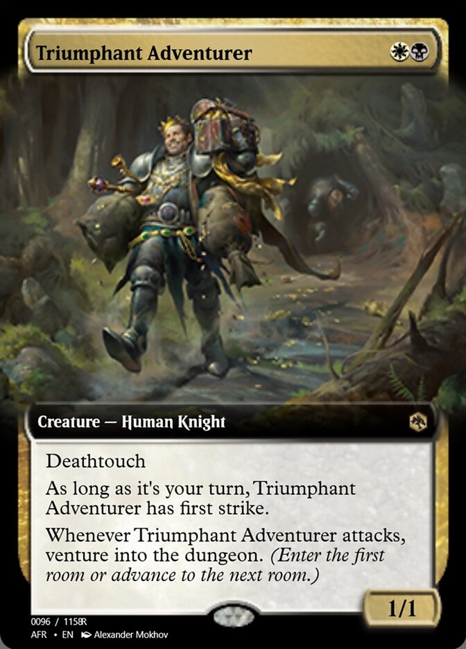 Triumphant Adventurer — Magic Online Promos (PRM) #92808