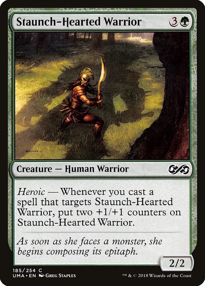 Staunch-Hearted Warrior — Ultimate Masters (UMA) #185