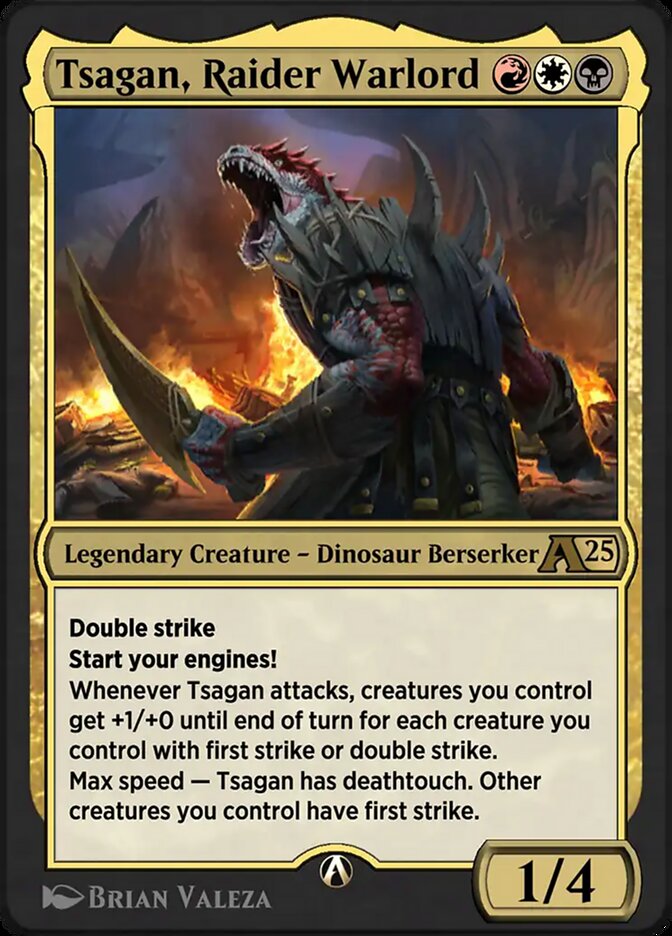 Tsagan, Raider Warlord — Alchemy: Aetherdrift (YDFT) #27