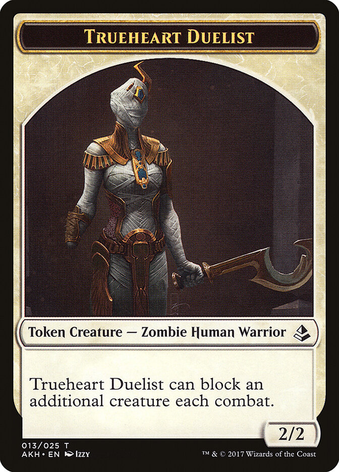 Trueheart Duelist — Amonkhet Tokens (TAKH) #13