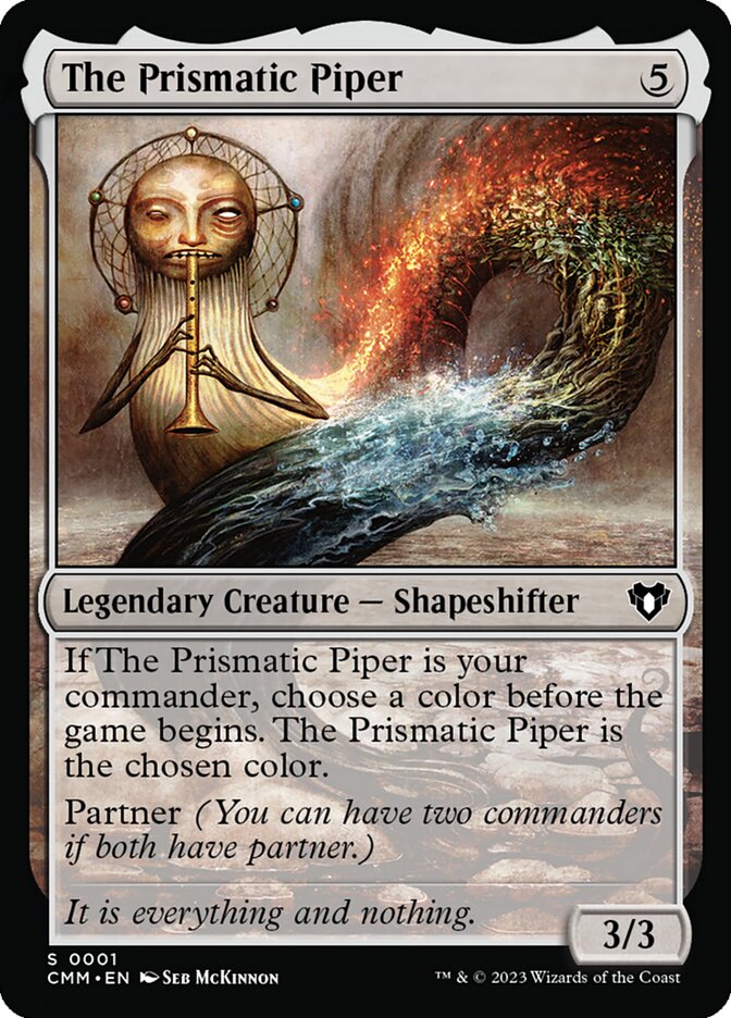 The Prismatic Piper — Commander Masters (CMM) #1