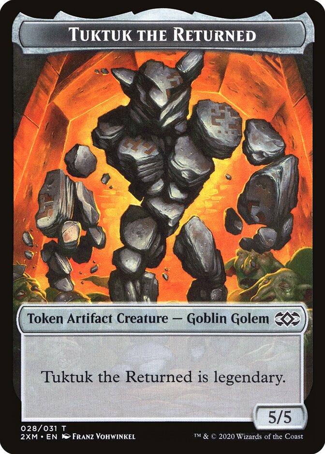 Tuktuk the Returned — Double Masters Tokens (T2XM) #28
