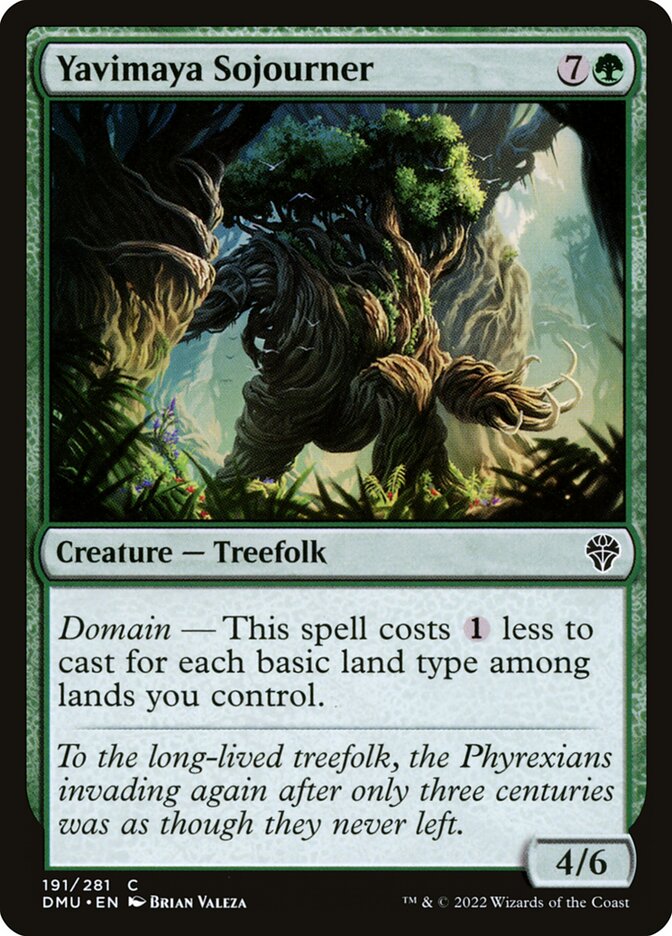 Yavimaya Sojourner — Dominaria United (DMU) #191