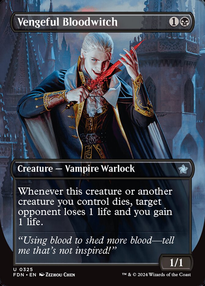 Vengeful Bloodwitch — Foundations (FDN) #325