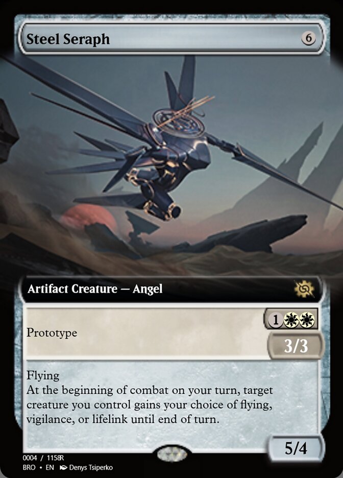 Steel Seraph — Magic Online Promos (PRM) #105620