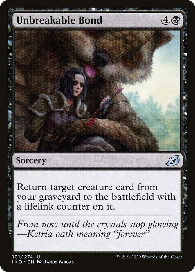Unbreakable Bond — Ikoria: Lair of Behemoths (IKO) #101