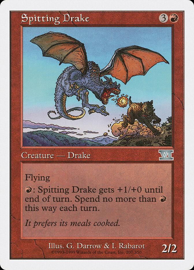 Spitting Drake — Classic Sixth Edition (6ED) #207