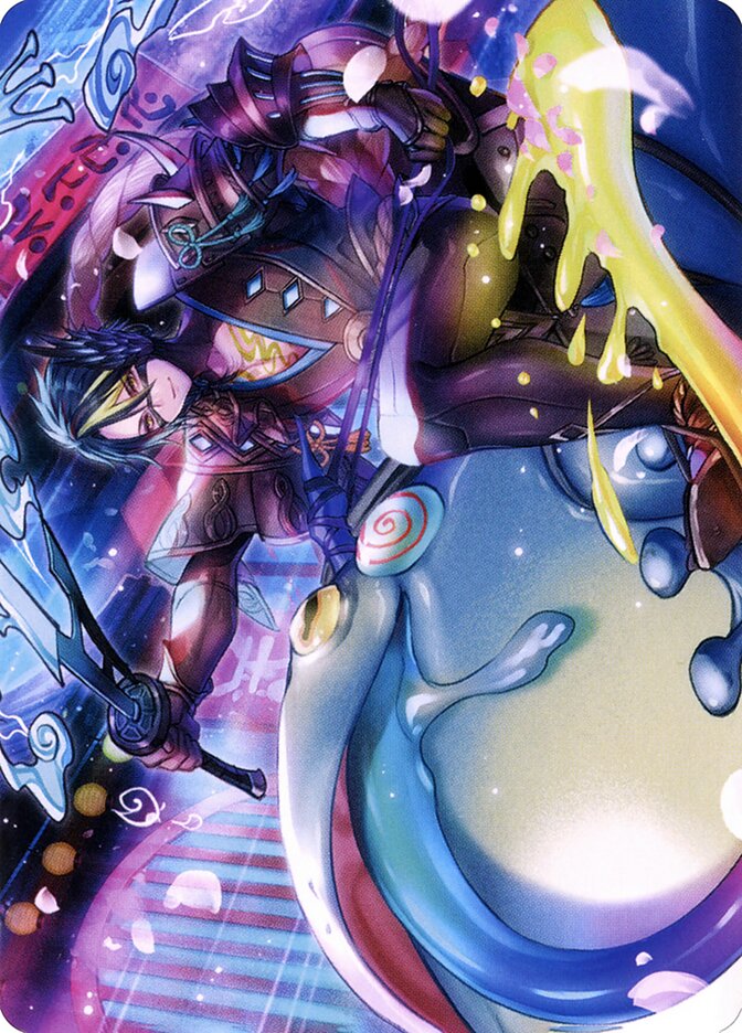 Tatsunari, Toad Rider // Tatsunari, Toad Rider — Neon Dynasty Art Series (ANEO) #60