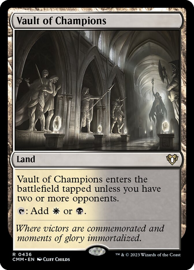 Vault of Champions — Commander Masters (CMM) #436