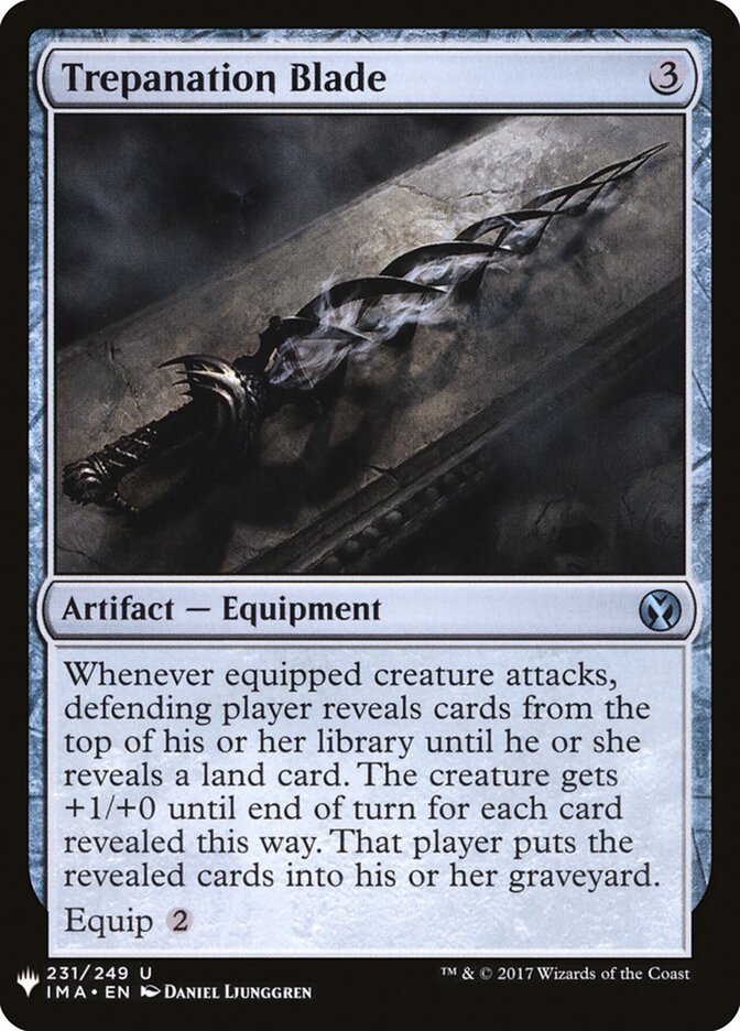 Trepanation Blade — The List (PLST) #IMA-231