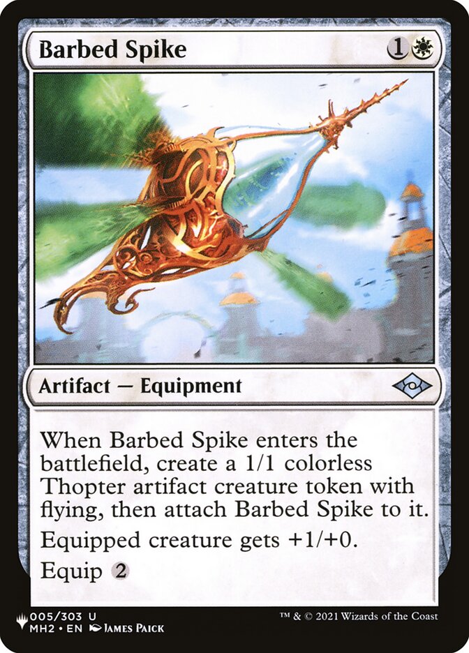 Barbed Spike — The List (PLST) #MH2-5