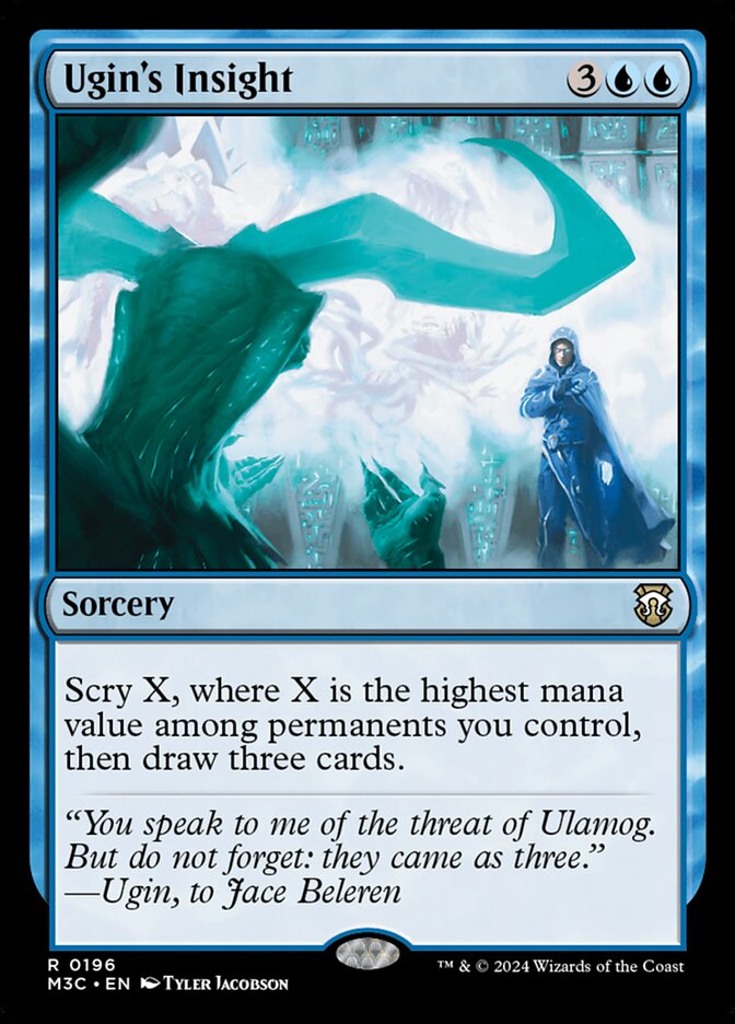 Ugin's Insight — Modern Horizons 3 Commander (M3C) #196
