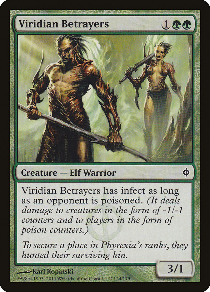 Viridian Betrayers — New Phyrexia (NPH) #124