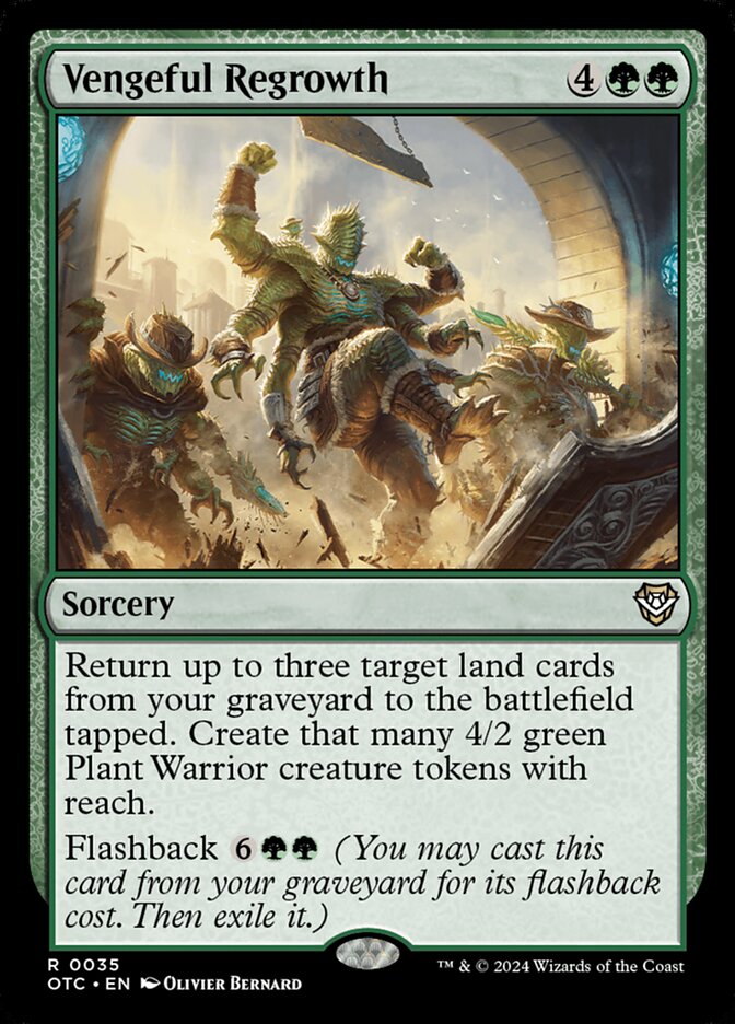 Vengeful Regrowth — Outlaws of Thunder Junction Commander (OTC) #35