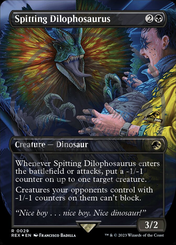 Spitting Dilophosaurus — Jurassic World Collection (REX) #29