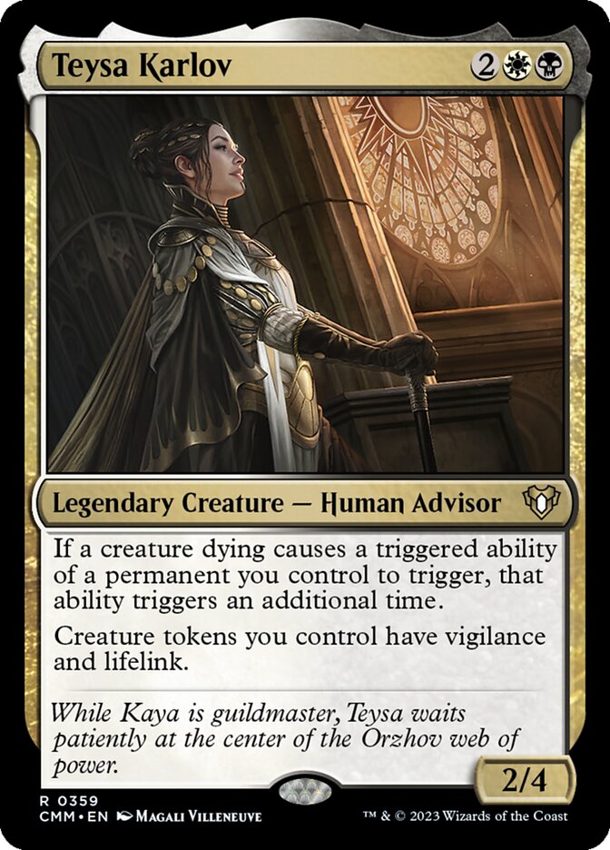 Teysa Karlov — Commander Masters (CMM) #359