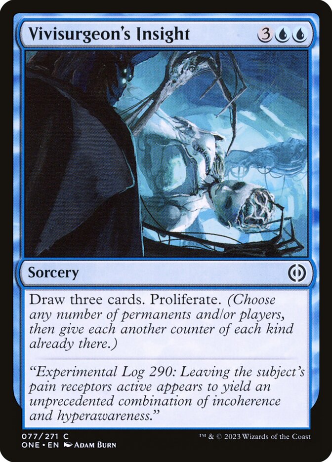 Vivisurgeon's Insight — Phyrexia: All Will Be One (ONE) #77
