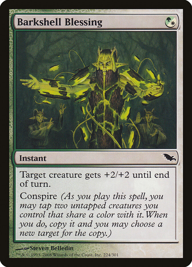Barkshell Blessing — Shadowmoor (SHM) #224