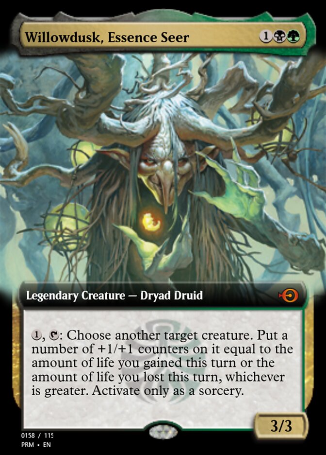 Willowdusk, Essence Seer — Magic Online Promos (PRM) #90288